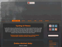 Tablet Screenshot of cycling-fitness.cz